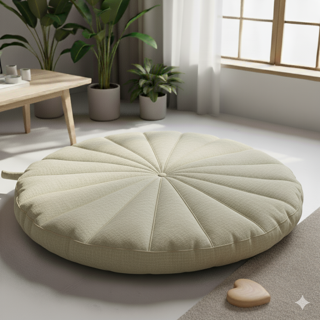 Đệm ngồi hình lá sen