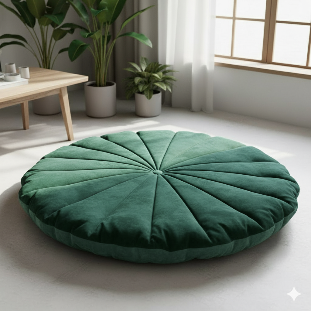 Đệm ngồi hình lá sen