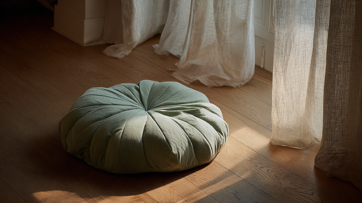 Đệm ngồi hình lá sen